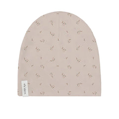 Ely's & Co Pink Printed Floral Beanie
