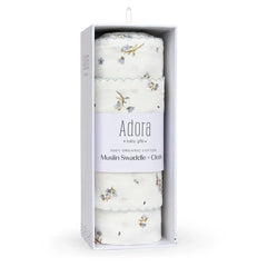 Adora Mini Floral Swaddle + Cloth