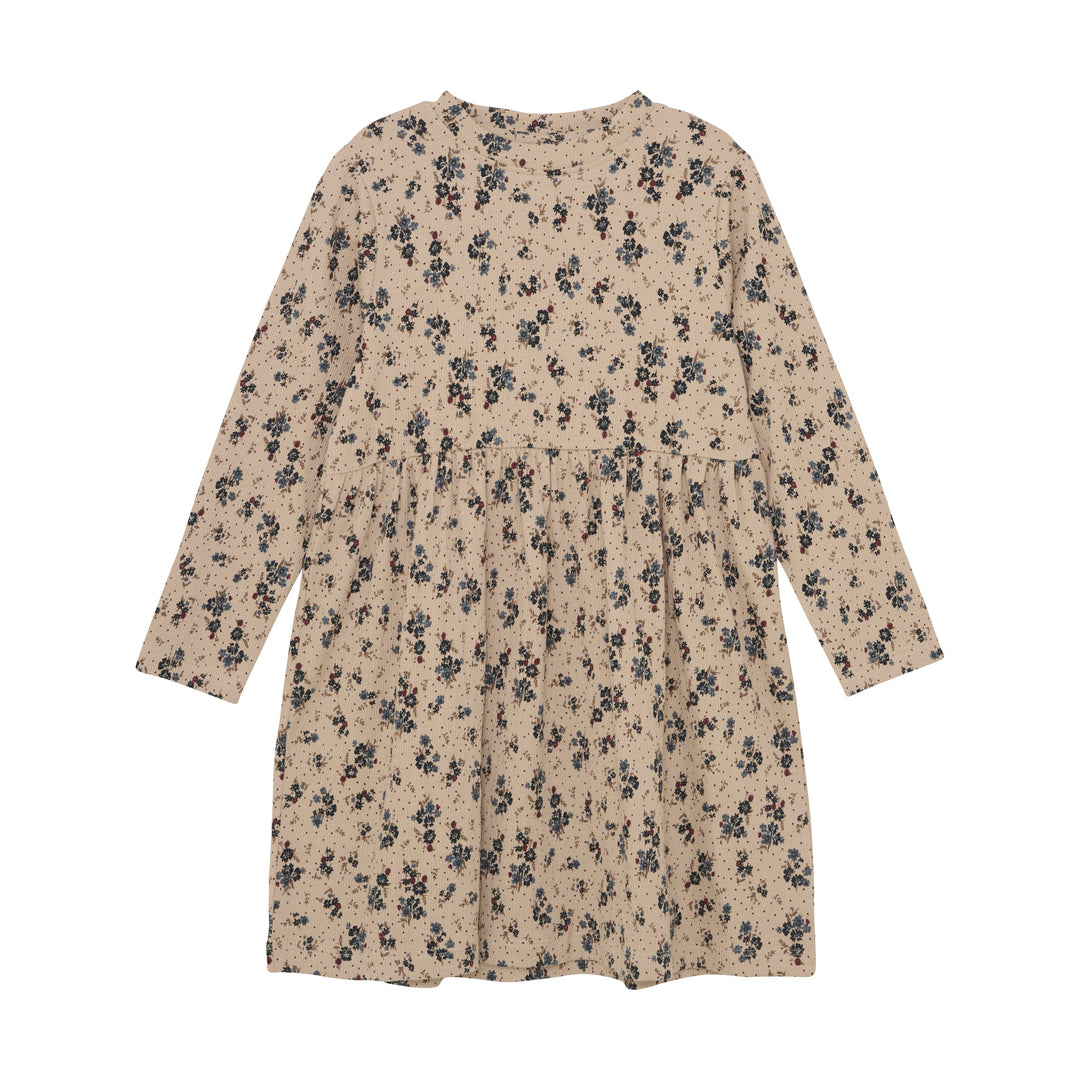 ENFANT ORGANIC LONG SLEEVE FLORAL DRESS