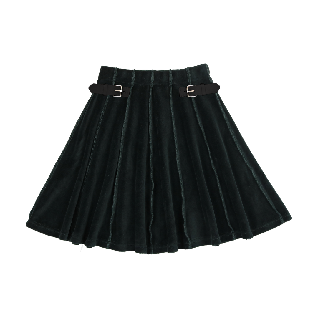 Bopop Green Buckle Skirt