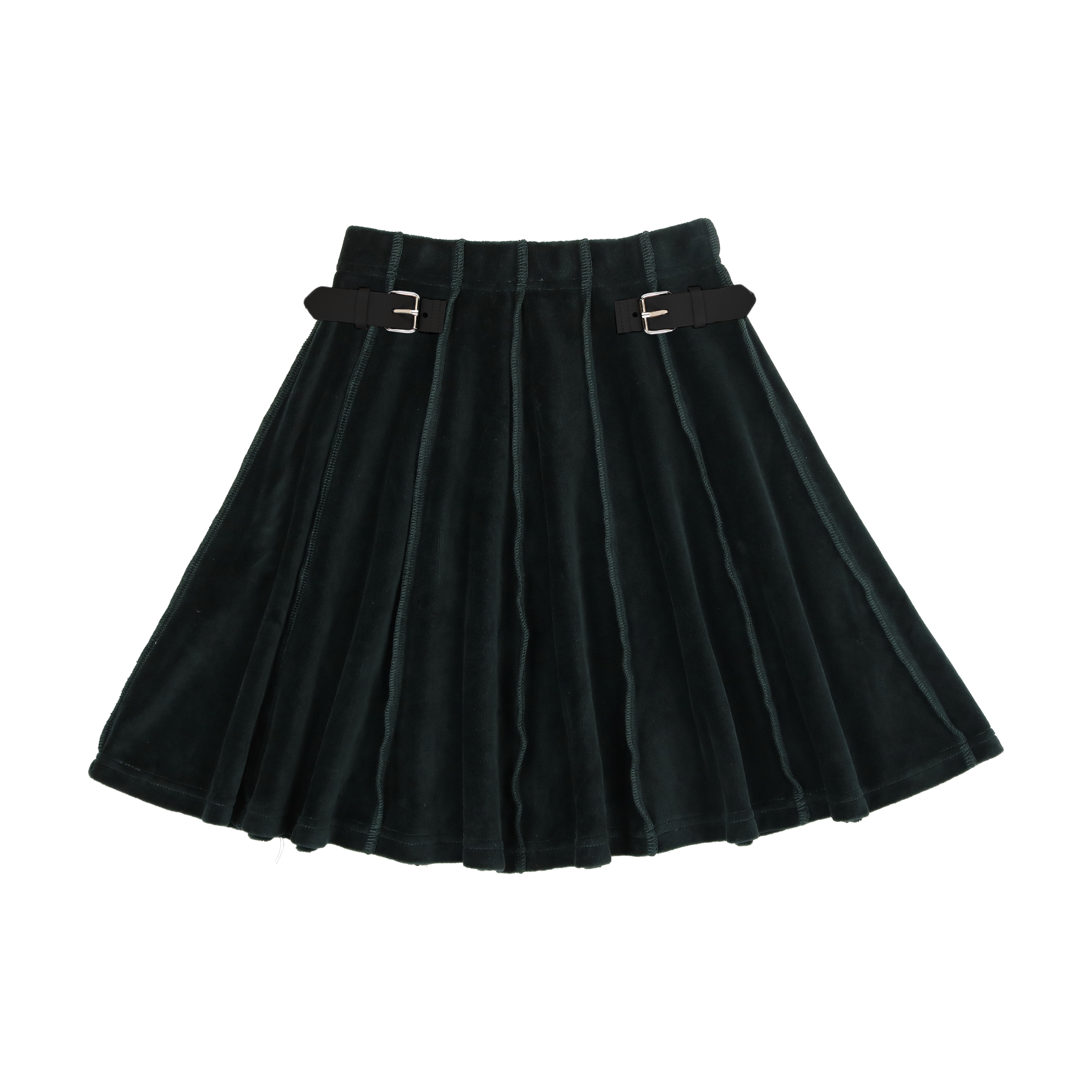 Bopop Green Buckle Skirt