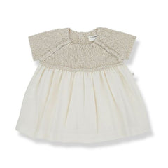 1+ in the Family Viola Natural Dress + Bloomer