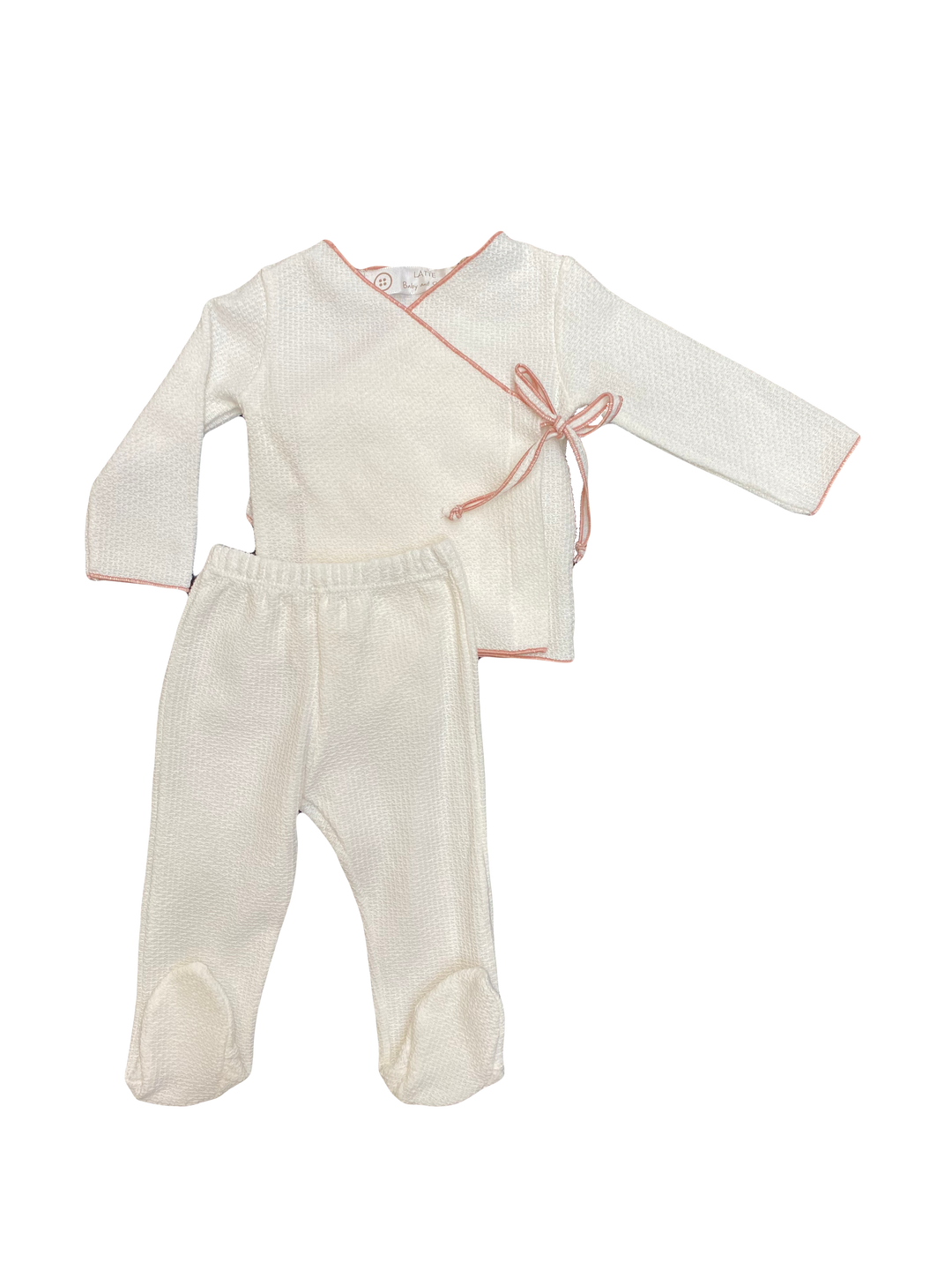 Latte Pepe Trim Rose Wrap Set