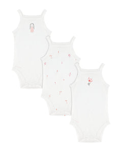 Girls Original Sleeveless Bodysuits