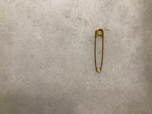 Gold Safety Pins