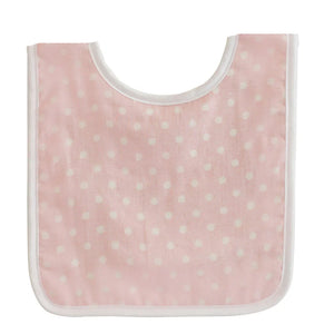 Alimrose Baby White Spot Baby Bib