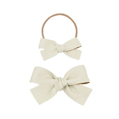 Lou Lou Small Leather Bow Headband