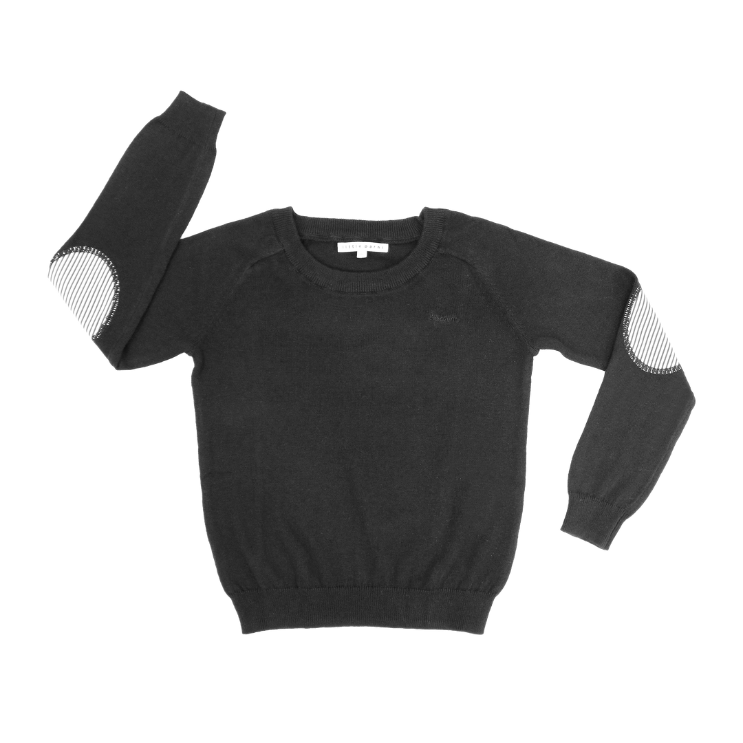 Parni Black Boys Knit Sweater
