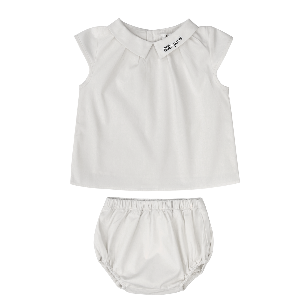 Parni White Baby Set