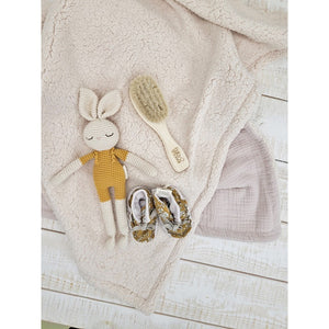 Sherpa Muslin Blanket