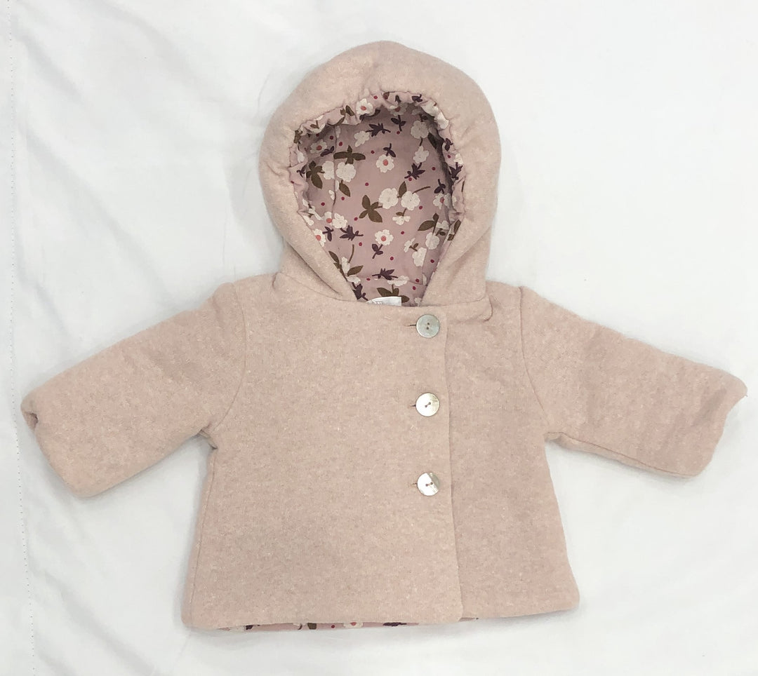 Latte Klizia Mauve Jacket Floral Lining