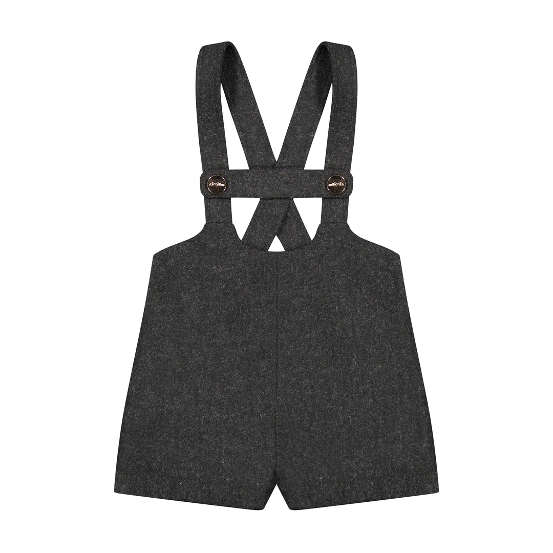 La Nina Grey Suspender Overall