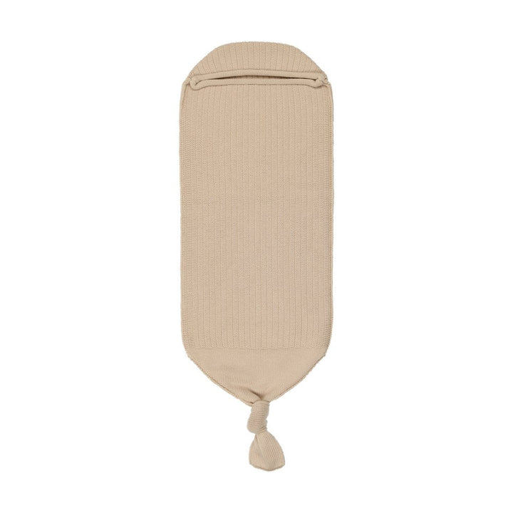Peluche Tan Knit Ribbed Cocoon