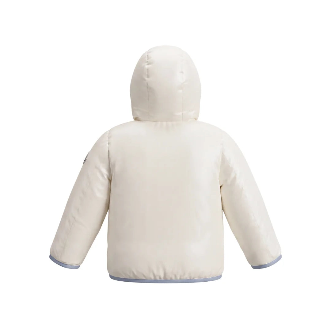The clean back view of the Pramie winter jacket.