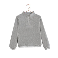 RetroKid Reese zipper sweatshirt front view