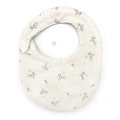 Floral print bib
