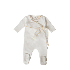 citrine baby footie, citrine baby layette,Citrine Layette Couture