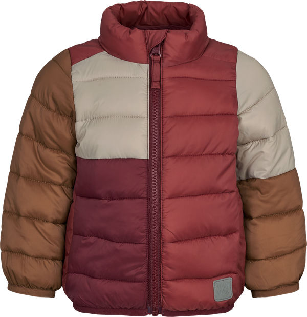 MarMar Deep Ruby Block Owe Jacket