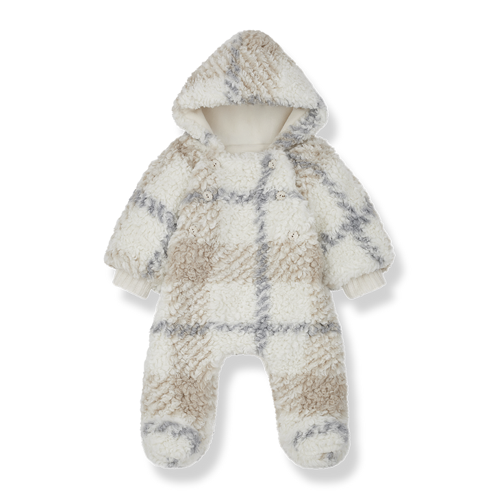 1+ in the Family Ecru Cugat Polar Suit