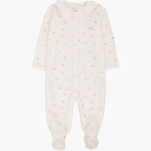 Livly – Rose Garden Ruffled Collar Footie