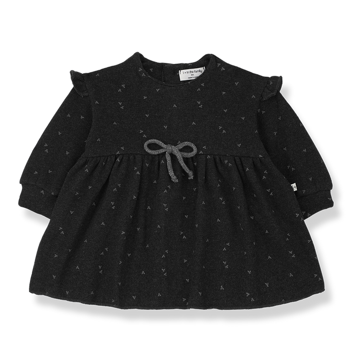 1+ in the Family Inda Anthracite Dress