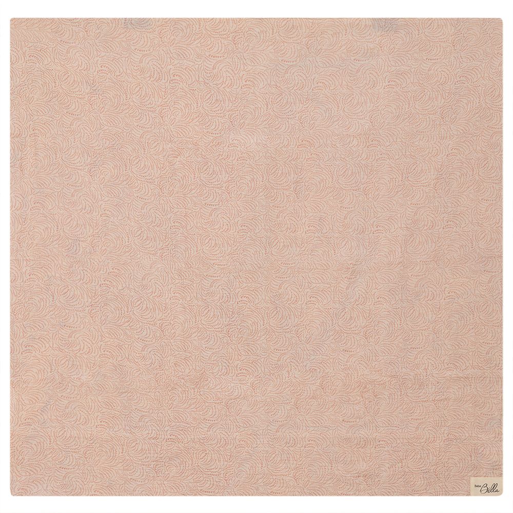 Bebe Bella Petal Leaves Print Blanket