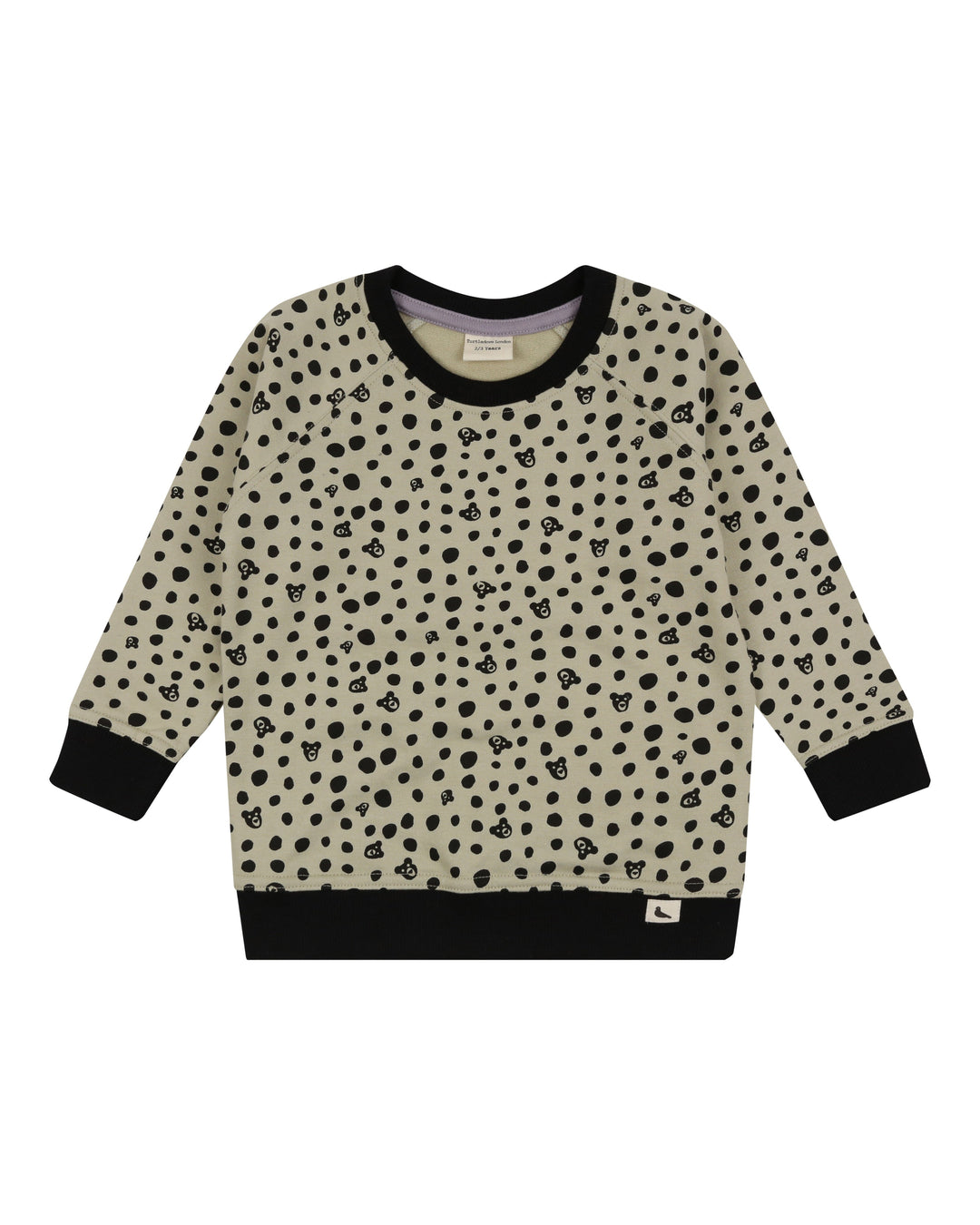 Turtledove Bear Print Sweatshirt
