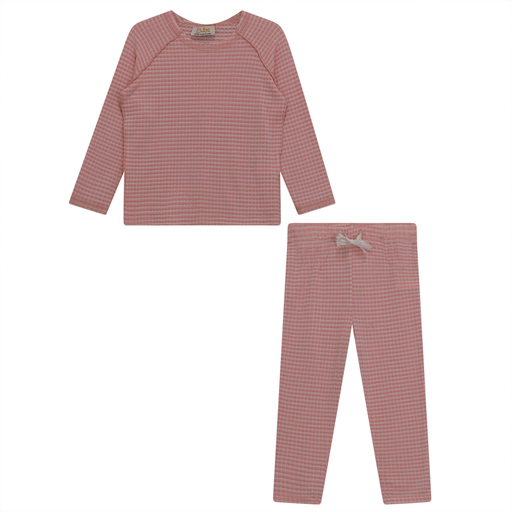Lux (Gold) Pink 2 Pc Loungewear