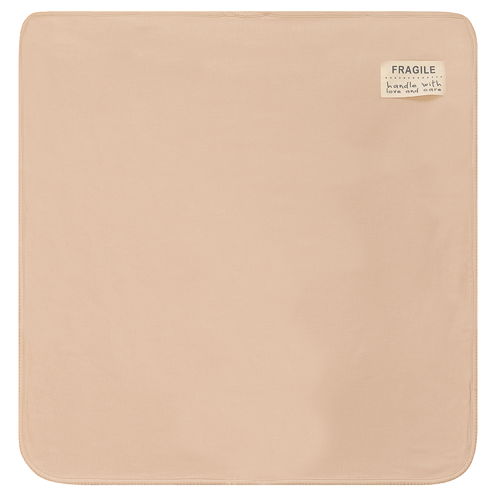Fragile Linen Baby Blanket