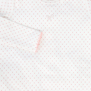 Bebe Jolee White/Pink Rope Print Footie