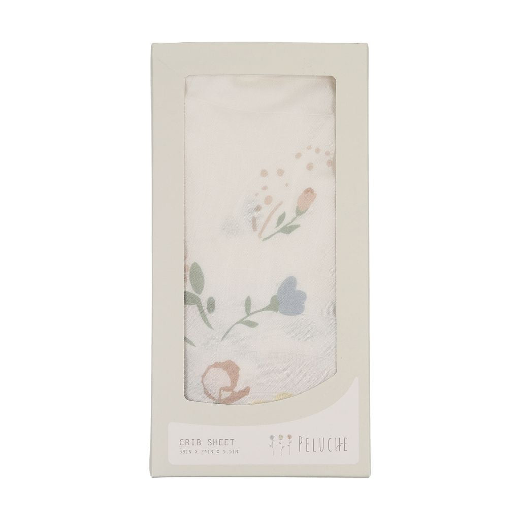 Baby Floral Sheet by Peluche – Soft Cotton Bedding