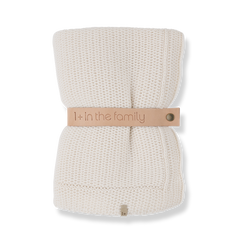 1+ in the Family Marinet Ecru Blanket
