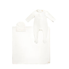 Bubani Off White Puff Dot B 3 Pc Set
