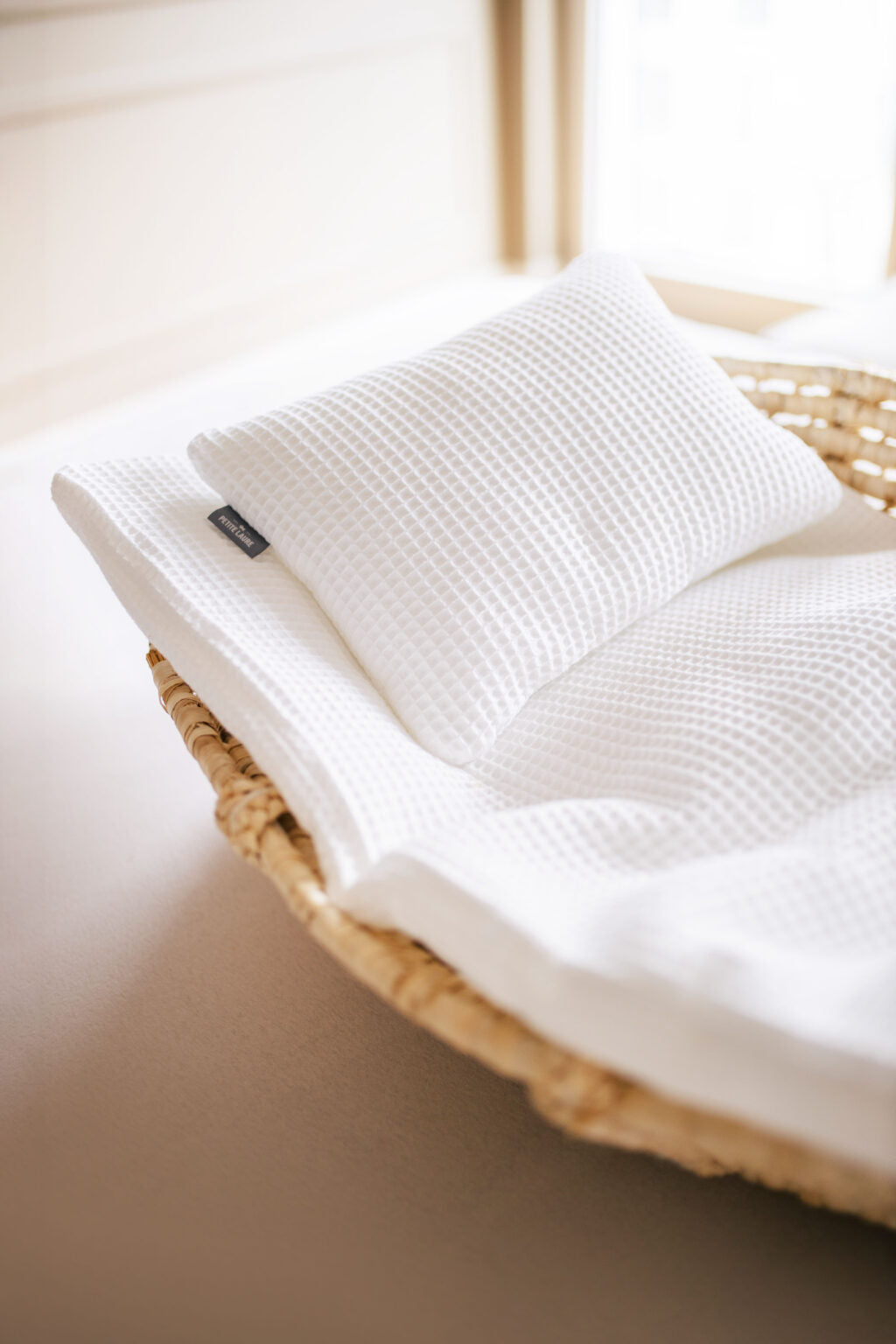 Petite Laure Waffle Cradle Bedding Set