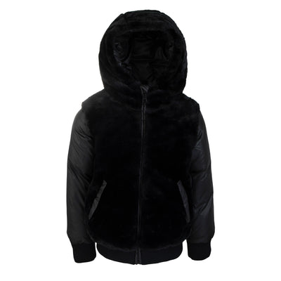 Raygo Black Fur Jacket