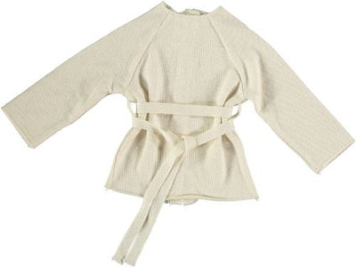 pequeno TOCON Baby Jersey Belted Sweater Set