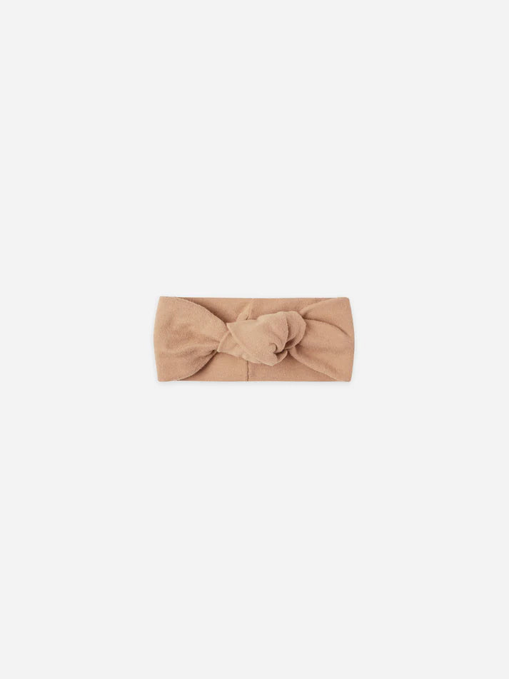 Quincy Mae Apricot Knotted Headband