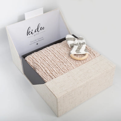 kidu sand weave blanket gift box