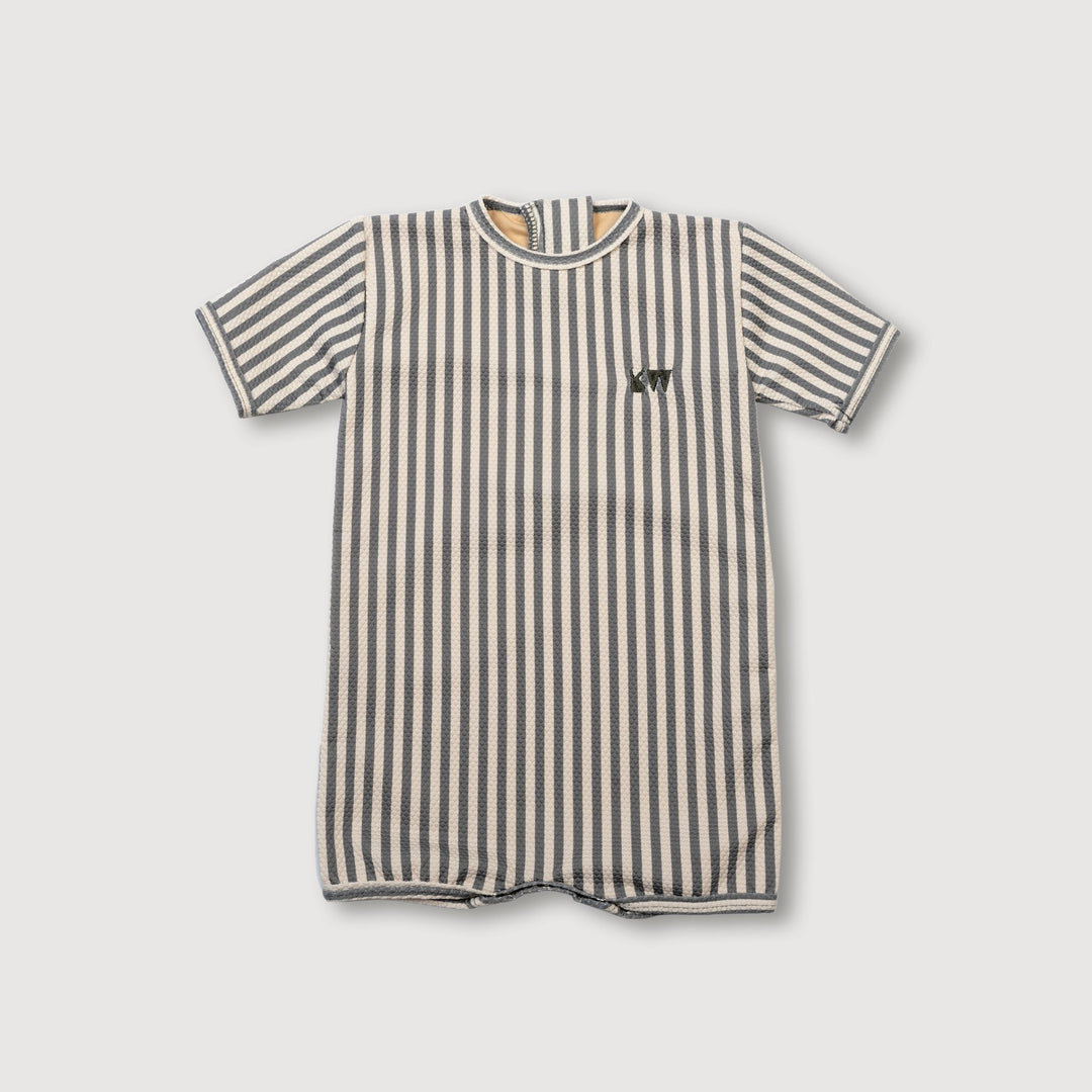 Kidwild Deep Blue Stripe Rash Suit