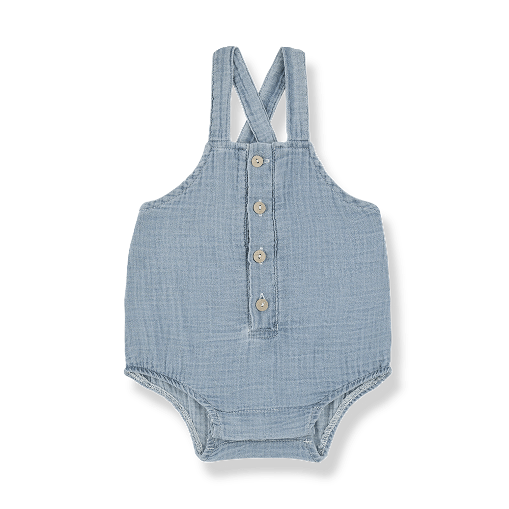 1+ in The Family Lucca Denim Romper
