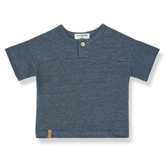 1+ in the Family Rafa Petroleum Henley Shirt + Bermuda Set