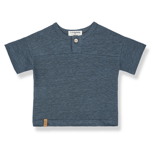 1+ in the Family Rafa Petroleum Henley Shirt + Bermuda Set