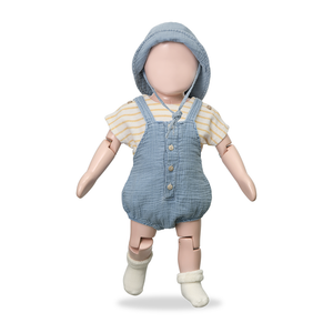 1+ in The Family Lucca Denim Romper
