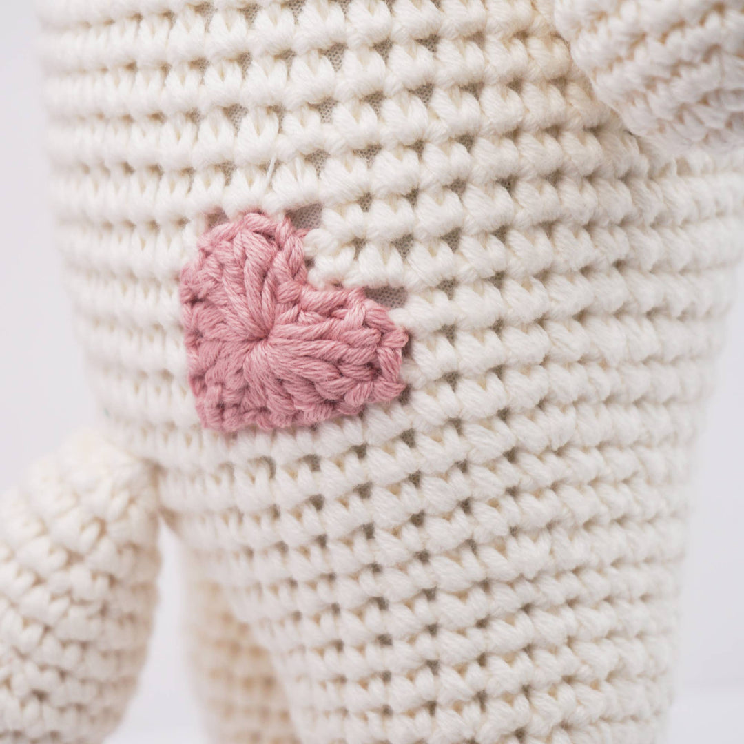 Hands Craft - Handmade Crochet Doll: Platinum Barbra the Softie