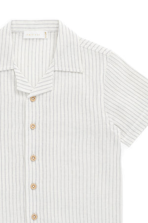 Jamie Kay Organic Cotton Silas Shirt for Boys – Classic Luxury Button-Up Shirt
