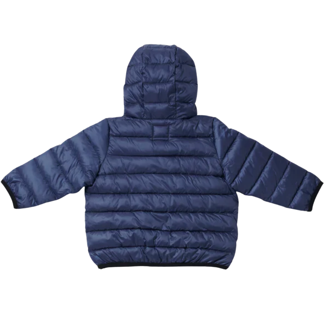 7 AM Mystic Blue Roll Me puffer