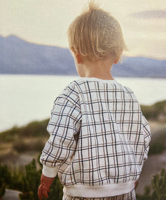 Antebies Boys Plaid Sweatshirt - B PJ 29604