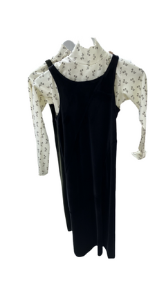Crew Kids Black Laura Maxi Set