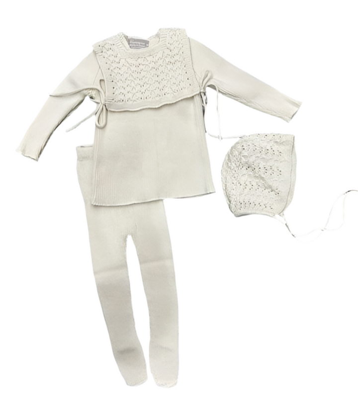 Carmina Butter 3 Pc Knit Set