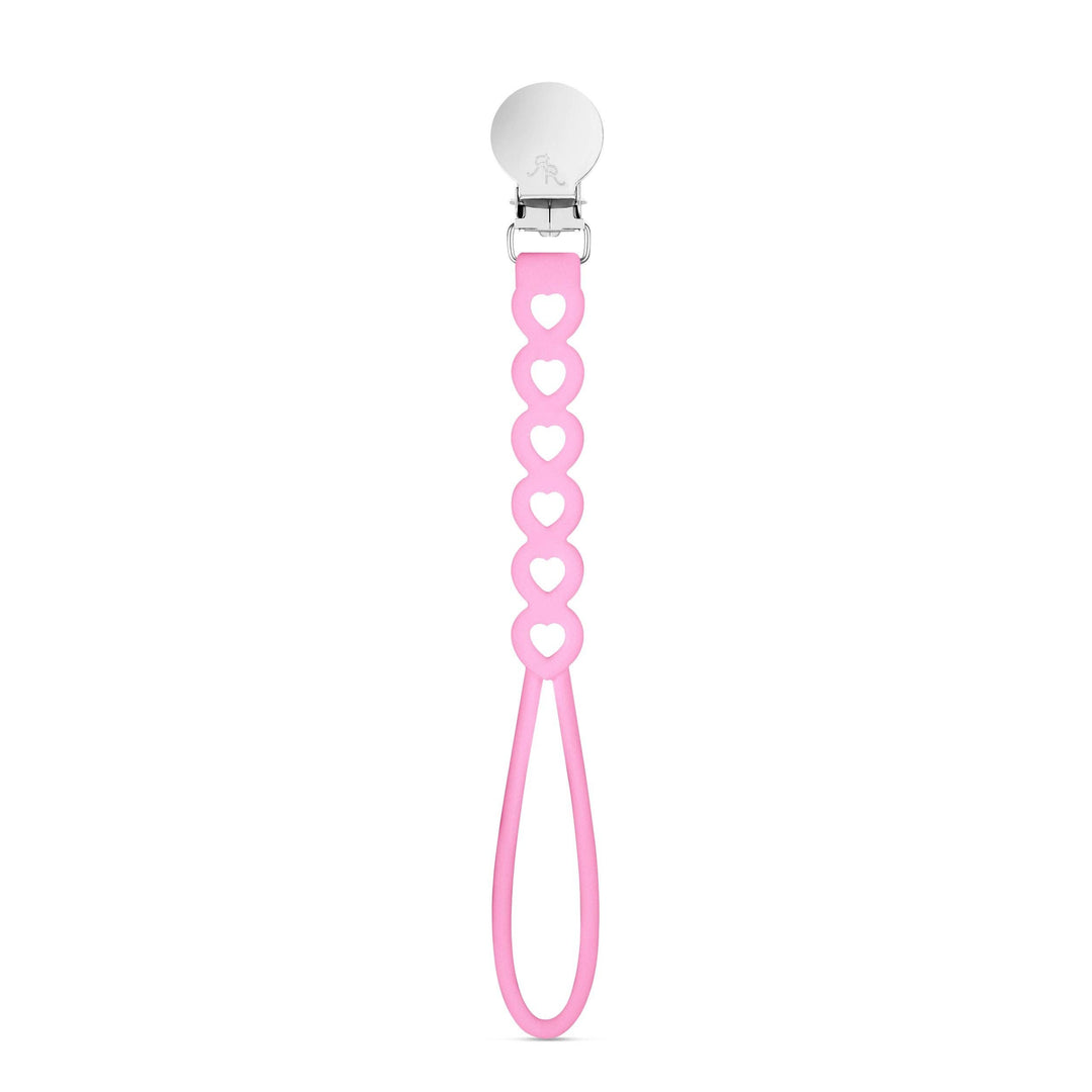 Ryan & Rose - Hart Cutie Clip (Pacifier Clip): Mauve